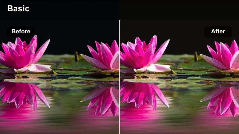Cinematic shot of a person standing on a hill at sunset with warm amber color grading.
