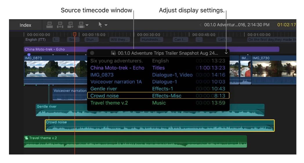 final cut pro audio component