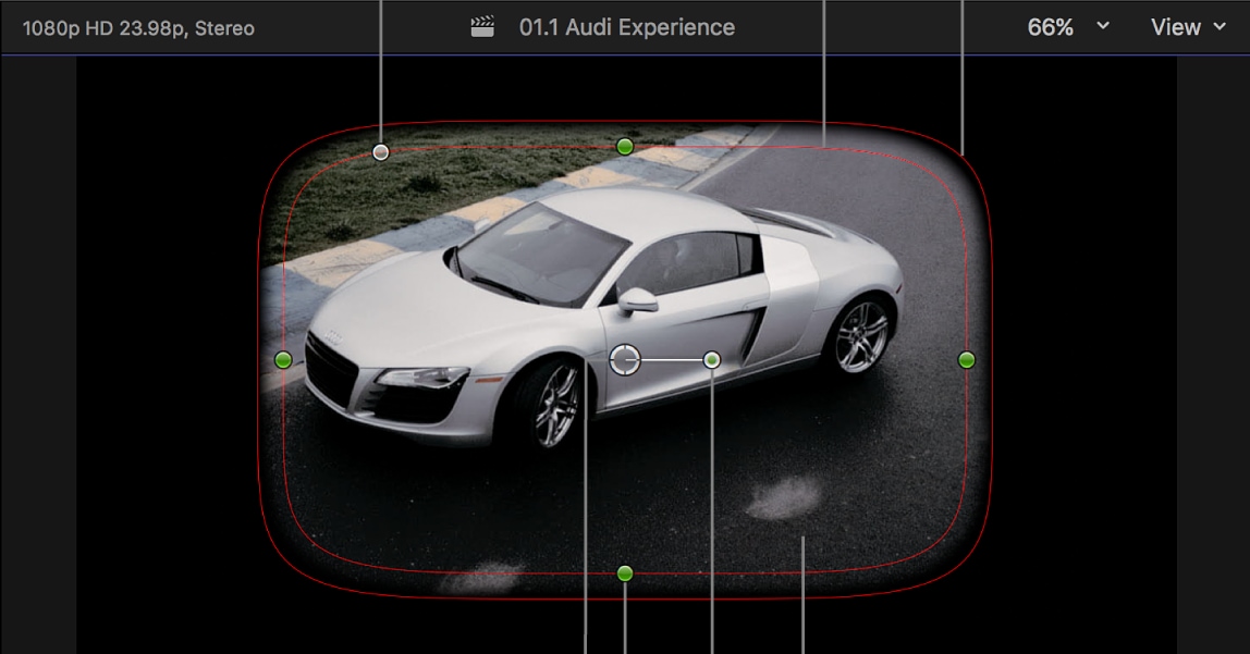 final cut pro mask shape