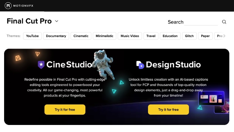motionvfx final cut pro plugin