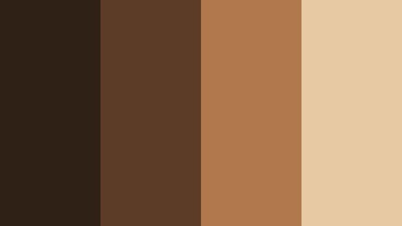 fireside documentary walnut brown color palette with hex codes