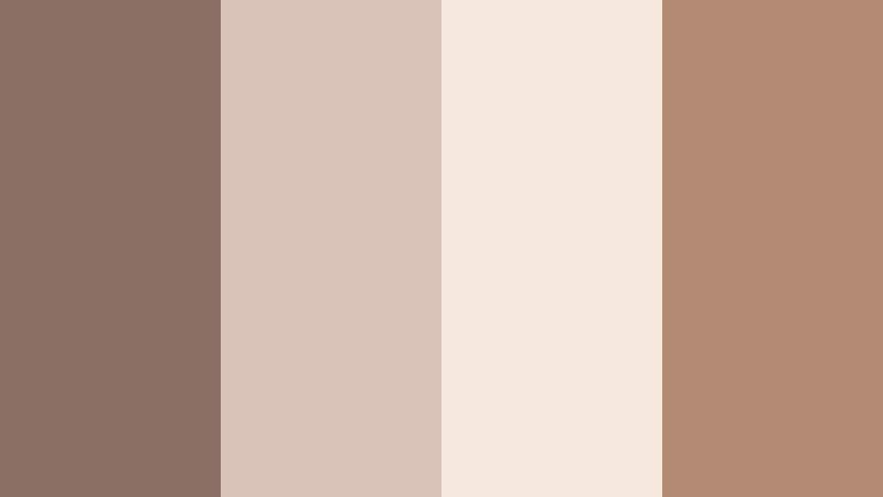 fireside storytime muddy taupe color palette with hex codes