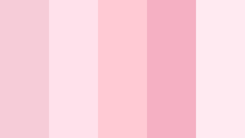 first dance glow rose quartz color palette with hex codes