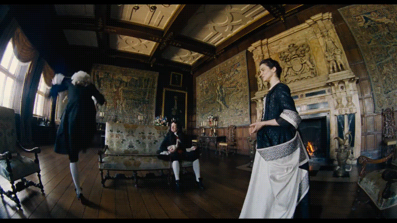 fisheye effect in film scene