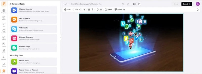flexclip ai tools
