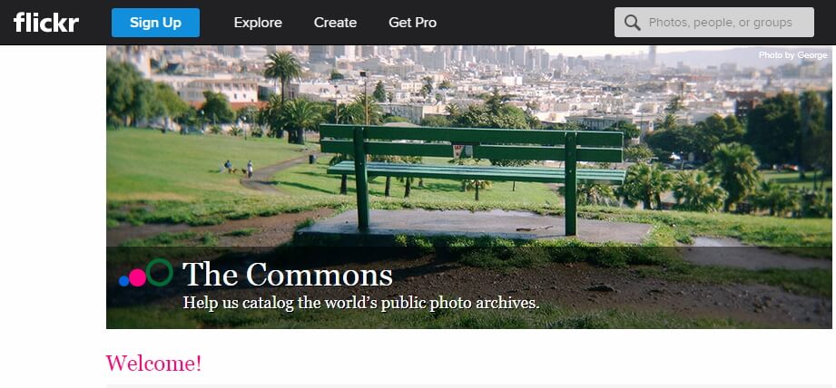 Flickr commons 