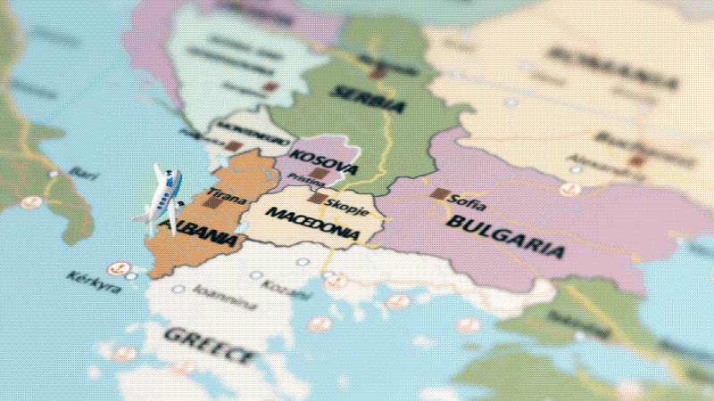 create flight route animation in filmora