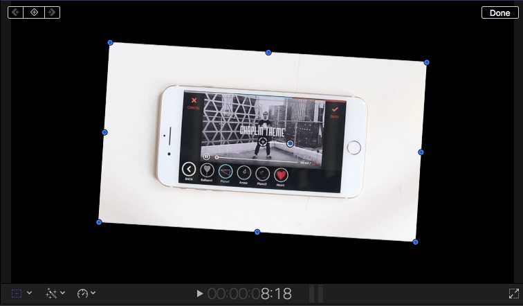adjust youtube video scale and position