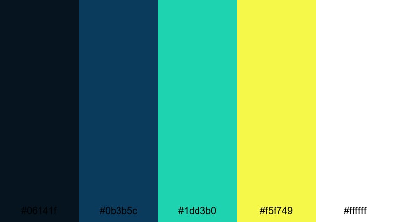 floodlight fever sports color palette with hex codes