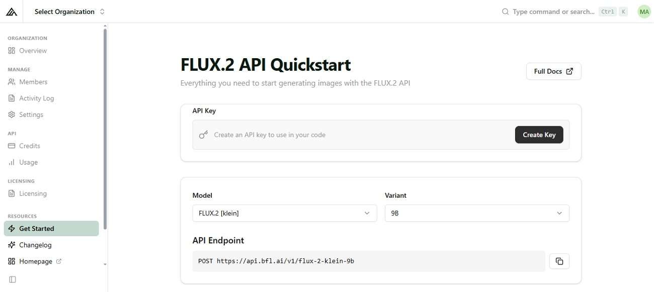 black forest lab prompt generator