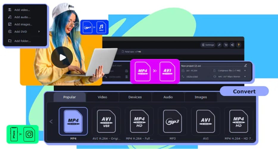 movavi flv to mp4 converter