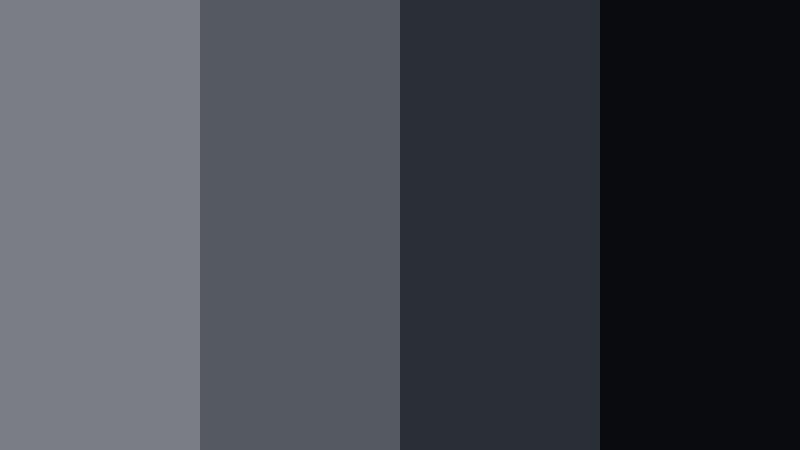 fogbound forest fade storm gray color palette with hex codes