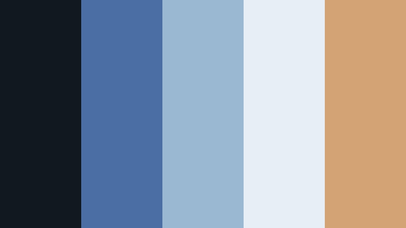foggy broadcast blue motion graphics color color palette with hex codes