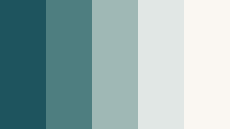 foggy harbor dawn stormy teal color palette with hex codes