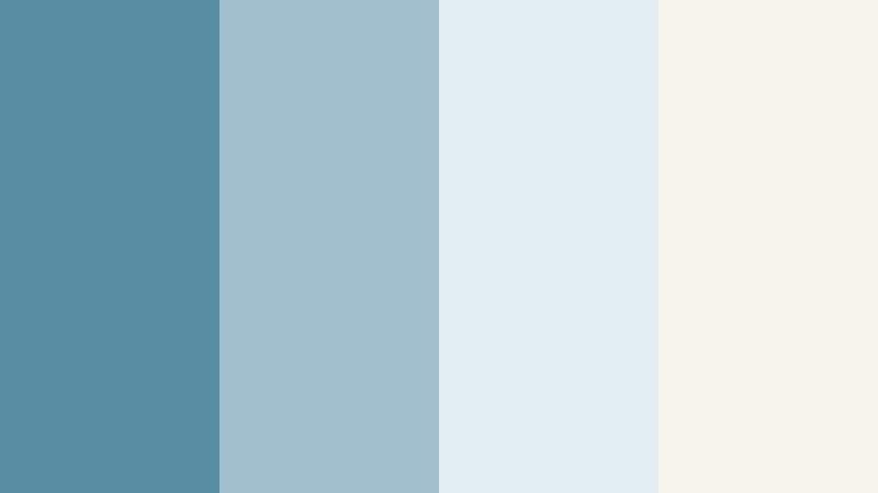foggy harbor drift moonstone blue color palette with hex codes