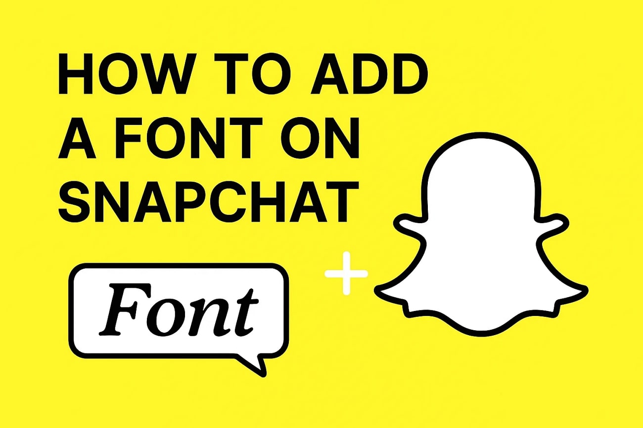 managing fonts on snapchat