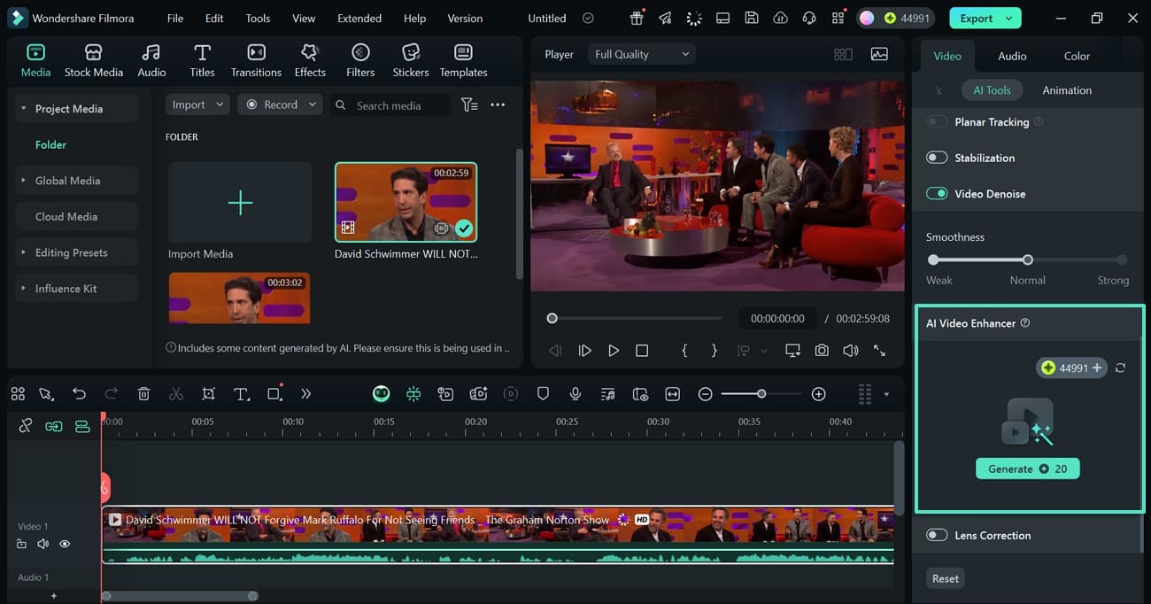 use ai video enhancer