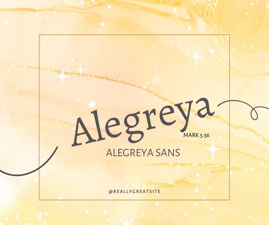 alegreya and alegreya sans