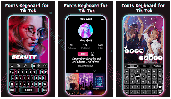 Fonts Keyboard for TikTok