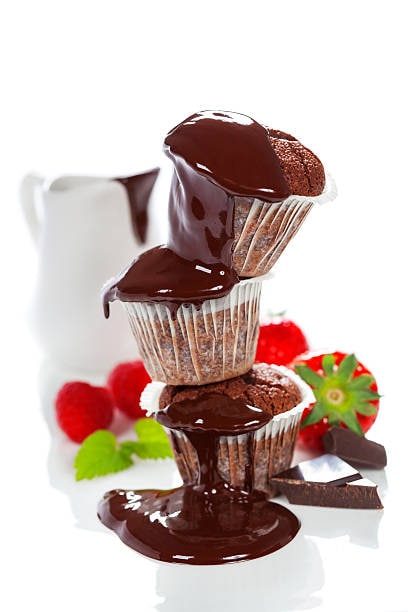 glossy dessert and sauce filter