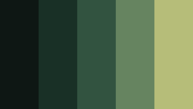 forest afterglow dark color palette color palette with hex codes