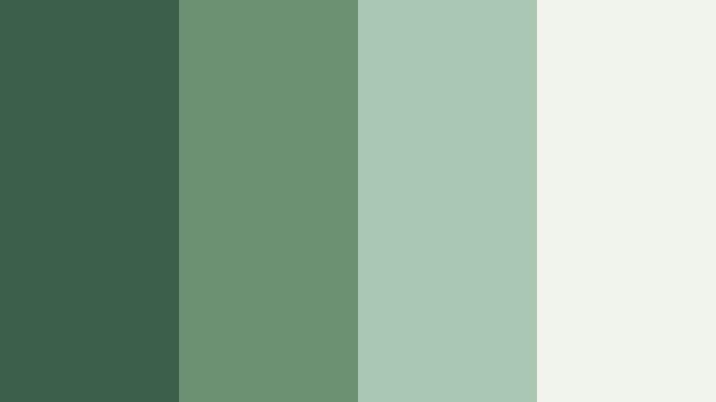 forest canopy drift moss jade color palette with hex codes