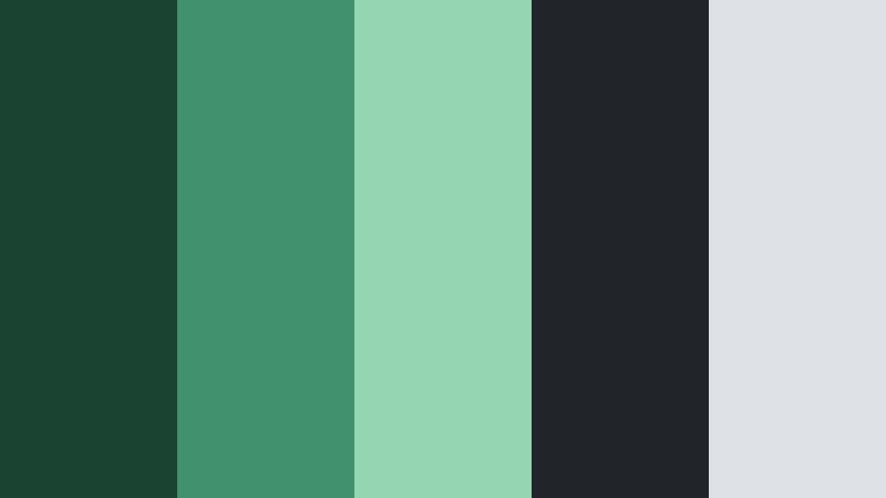forest metrics green and charcoal hr software color color palette with hex codes
