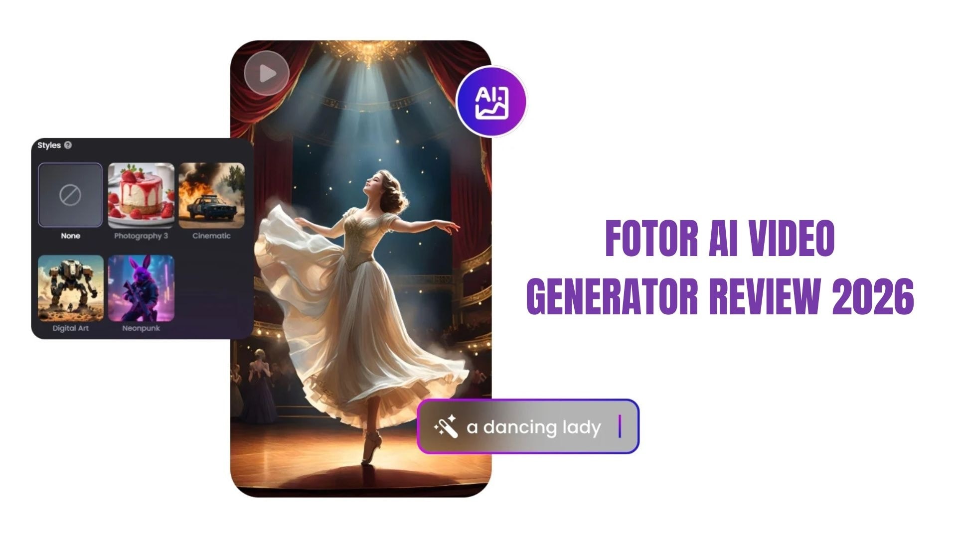 fotor ai video generator review