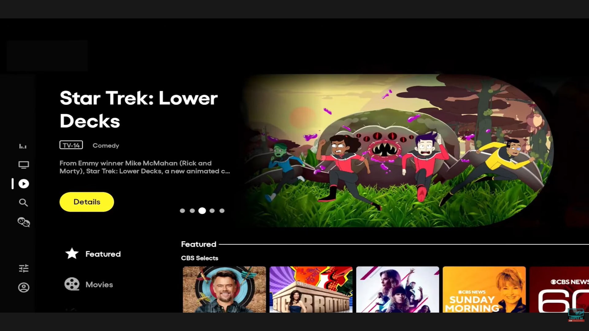 pluto tv homepage