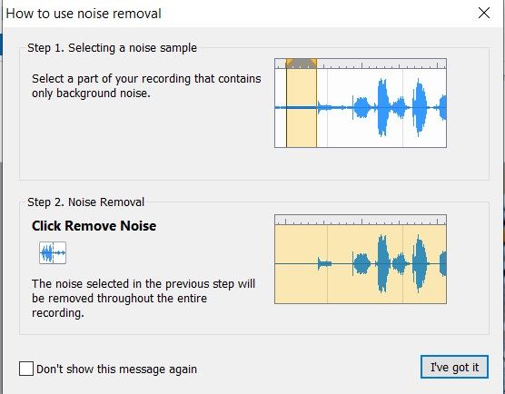 free cam noise removal