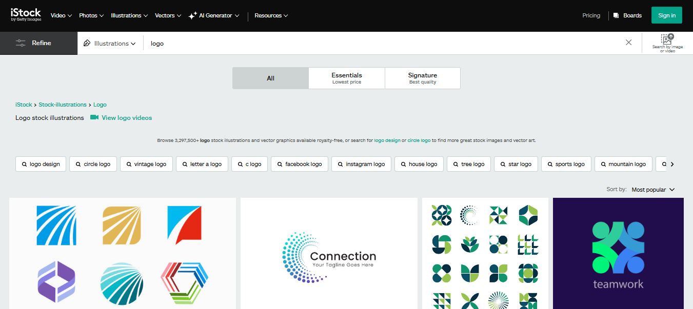 istock logos