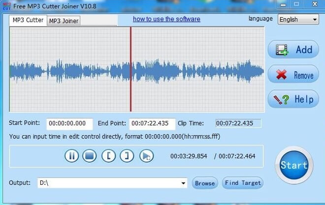  Free MP3 Cutter Joiner  