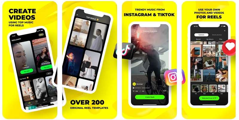 video editor app without watermark reelsapp