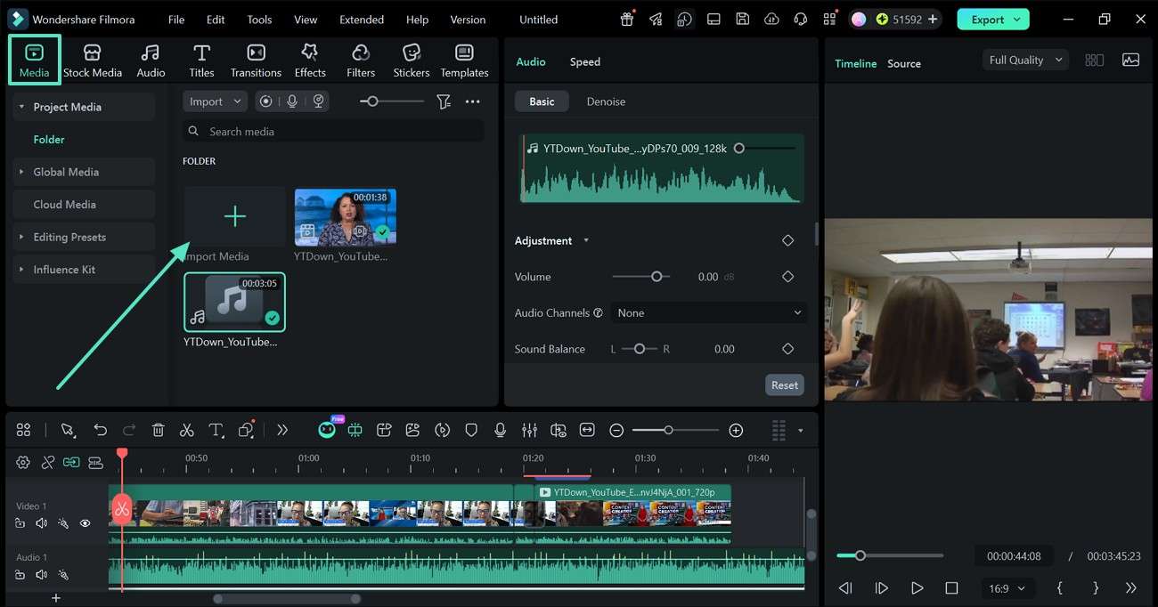 import narration from device