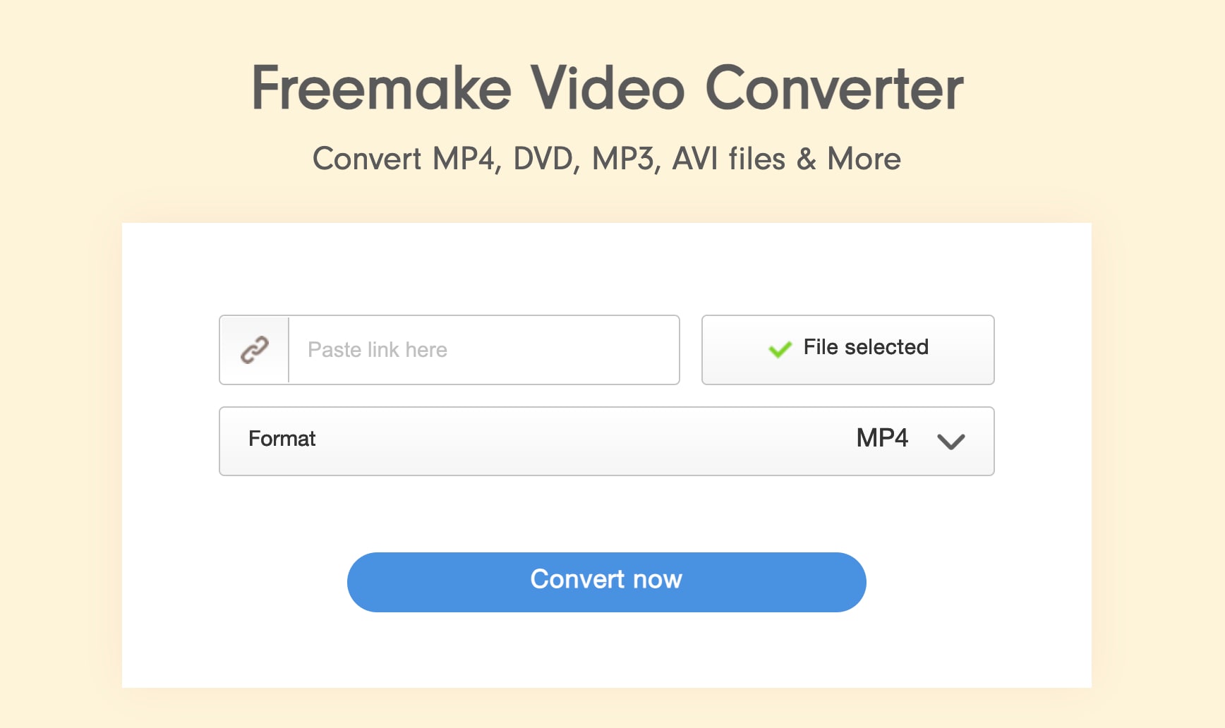 click convert to process