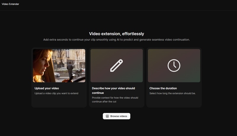 freepik video extender feature