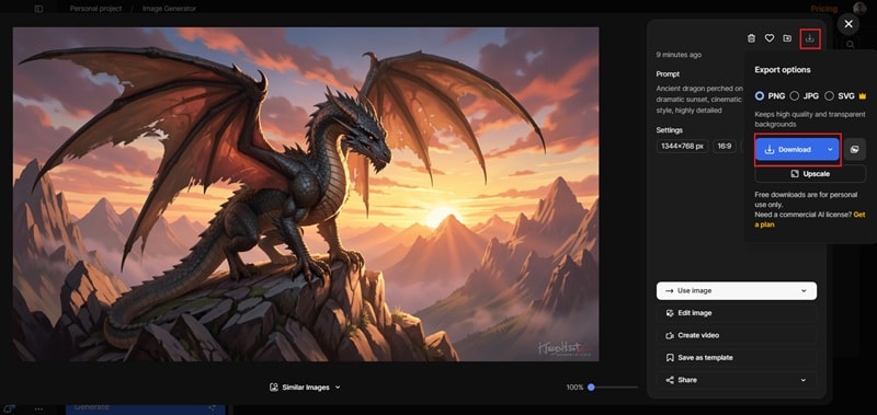 preview your ai image