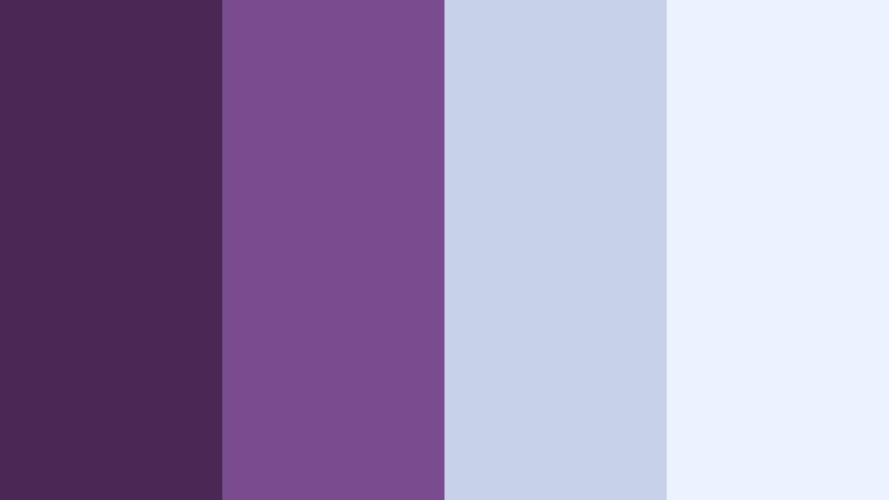 frosted plum tech plum shadow color palette with hex codes