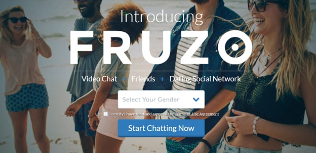 Website for Video Chat - Fruzo
