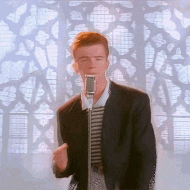 rick roll funny whatsapp gif sticker