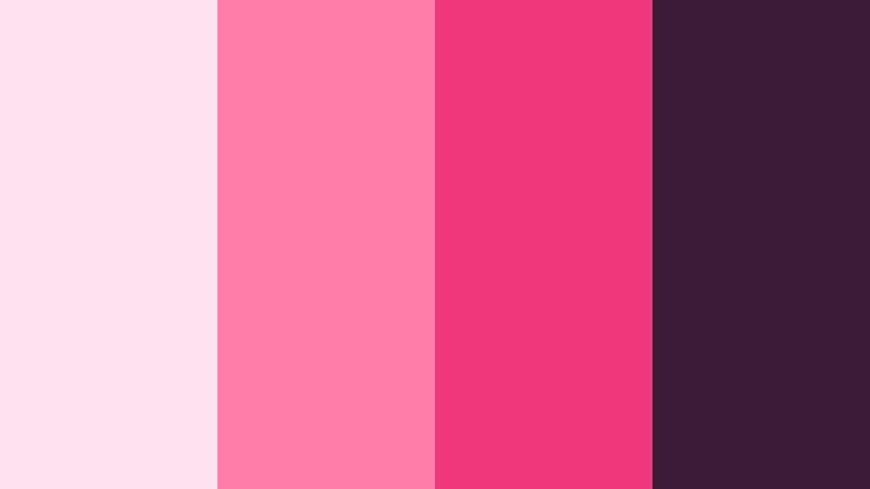 galactic rose pop cosmic rose color palette with hex codes