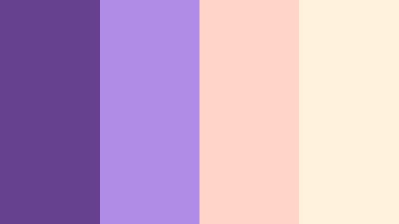 galaxy milkshake swirl twilight purple color palette with hex codes