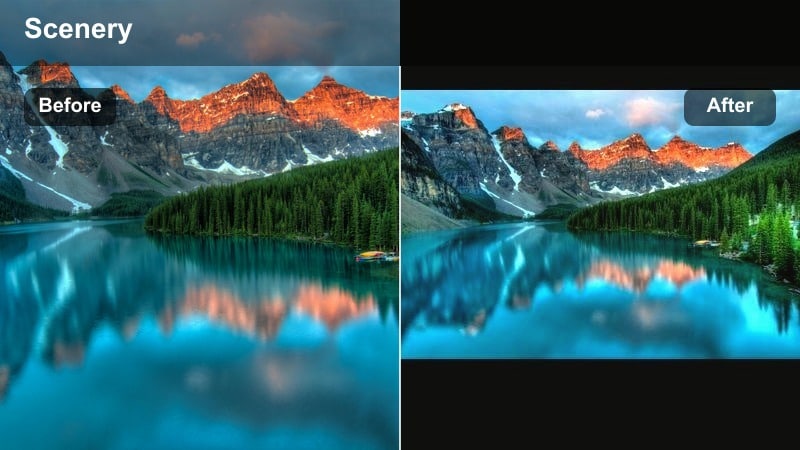 Soft grey moody beach under overcast sky