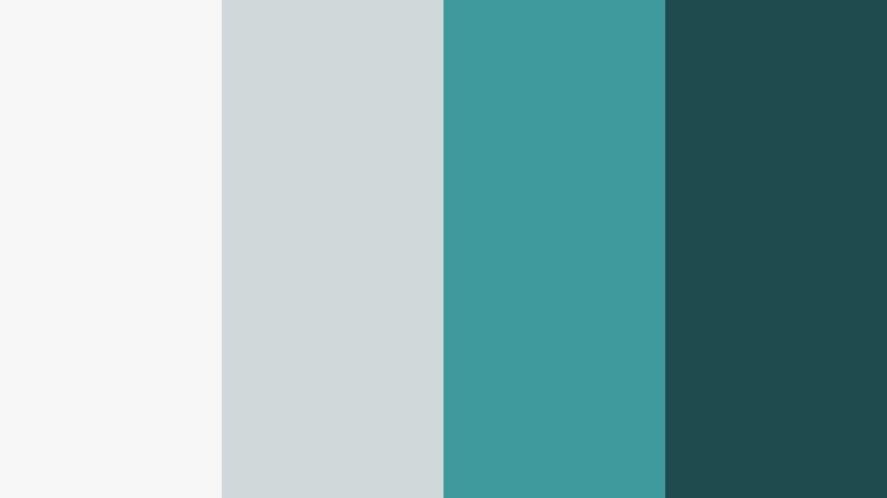 gallery teal minimal cinema teal accent color palette with hex codes