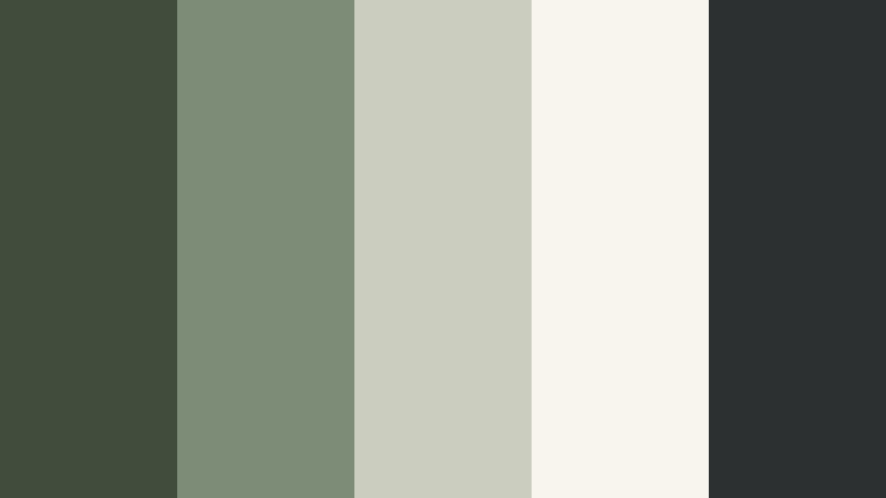gallery wall moss forest moss color palette with hex codes
