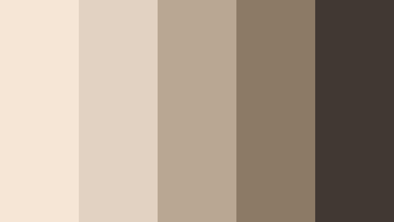 gallery wall neutrals almond cream color palette with hex codes