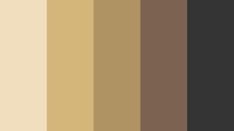gallery wall neutrals wheat gold color palette with hex codes