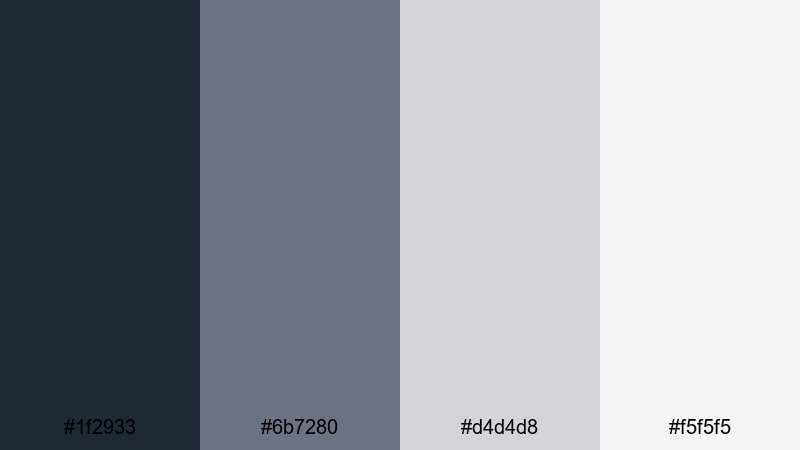 gallery wing neutral castle color palette with hex codes
