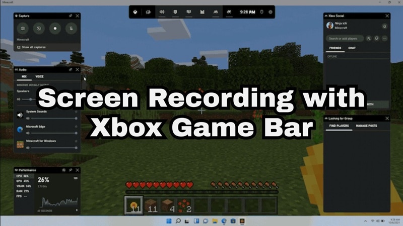 breaking down xbox game bar recorder