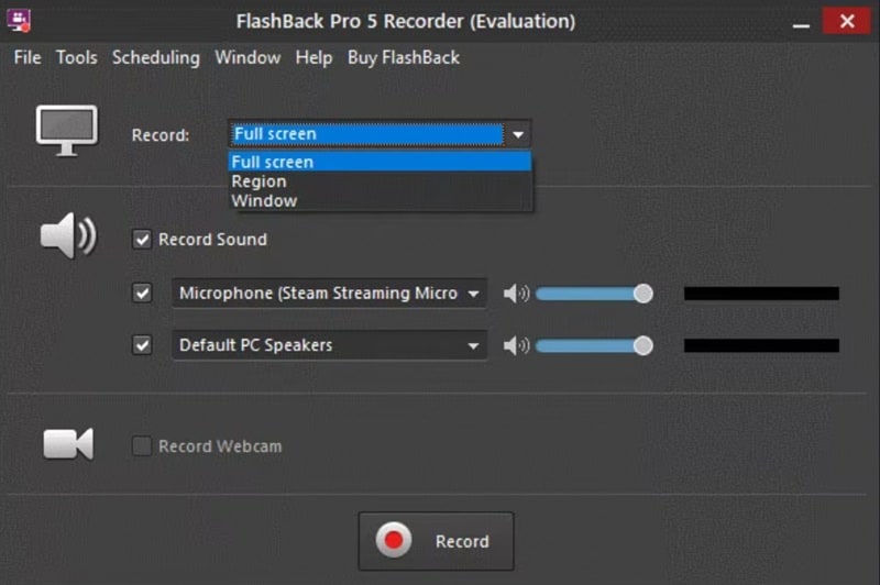 flashback express screen recorder